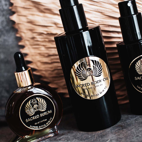 SACRED TRIO | SERUM + ROSE TONER + BODY OIL